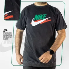 🔸 تیشرت مردانه آستین کوتاه لی مشکی Nike مدل 1565