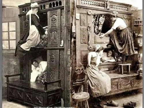اتاق های خواب پیش خدمت ها ، انگلیس ، ۱۸۴۳