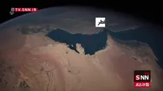 نمایی سه بعدی از پایگاه آمریکایی العدید قطر 