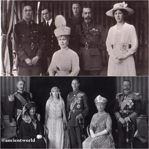 پادشاه روسیه، بریتانیا و آلمان در جنگ جهانی اول همگی نوه 