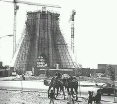 عکس قدیمی از برج ازادی