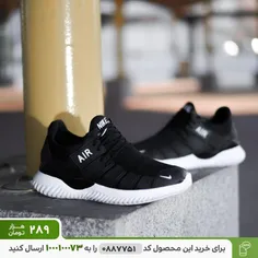 🔸کفش مردانه Nike مدل2021Air  (مشکی سفید) www.diorkala.ir