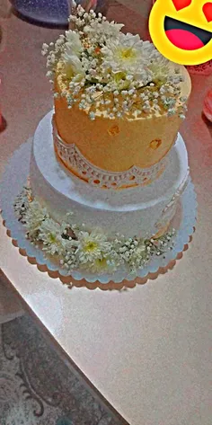 کیک عروسیمون 😋❤️