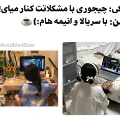 اگه انیمه نبود قطعا منم نبودم🚶‍♀️💔