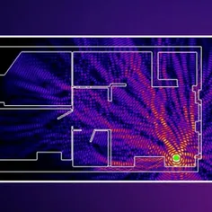 نحوه انتشار امواج Wi-Fi در خانه بدین شکل میباشد! 