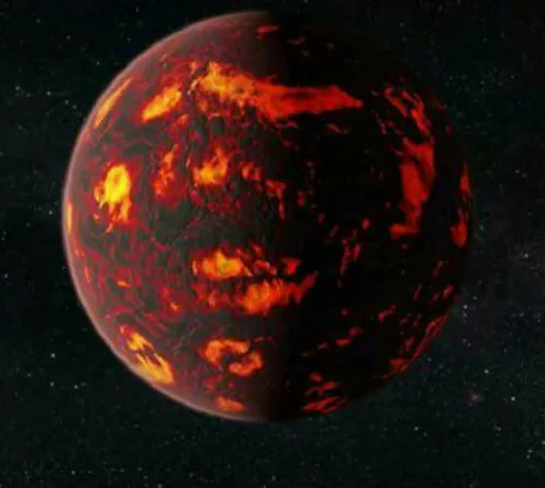 جهنم واقعی در صور سرطان این سیاره یعنی "Cancri55" به اندا