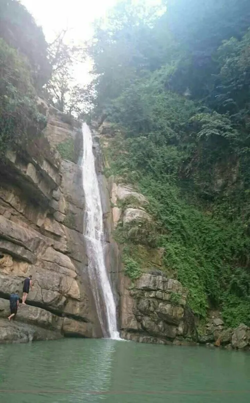 آبشار شیرآباد منطقه خان ببین استان زیبای گلستان بخون