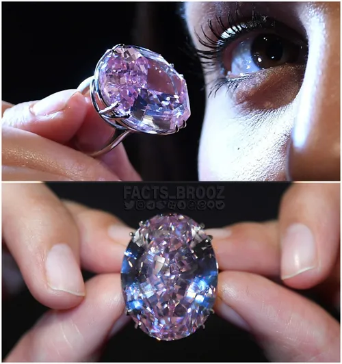 این الماس "ستاره صورتی" نام دارد گرانترین الماس فروخته شد