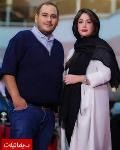 رضا داوود نژاد و همسرش