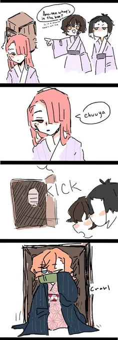 kimetsu X Bungo 😂💜🐾