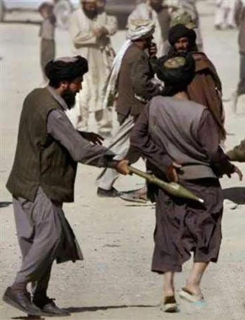 شوخی نیروهایی طالبان