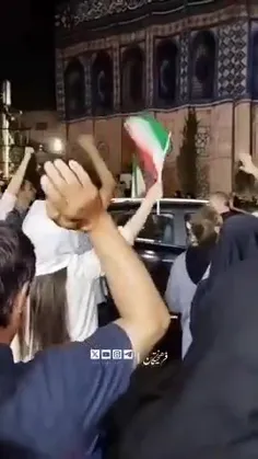 تهران ، ساعاتی پیش در حمایت از رهبر انقلاب