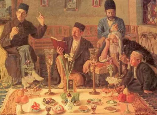 نقاشی سالهای قدیم کپی با ذکر صلوات جهت سلامتی و تعجیل در 