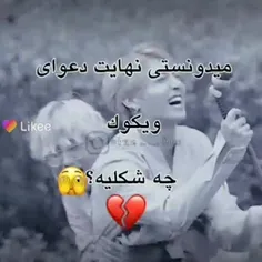 از قدیم گفتن زن و شوهر دعوا کنن ابلهان باور کنن🤣🤦🏻‍♀️