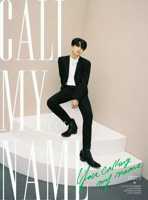 فتو تیزر تکی yongjae برای البوم call my name yongjae got7