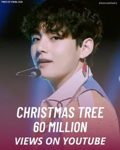 موزیک ویدیو Christmas Tree به بیش از 60 میلیون بازدید در 