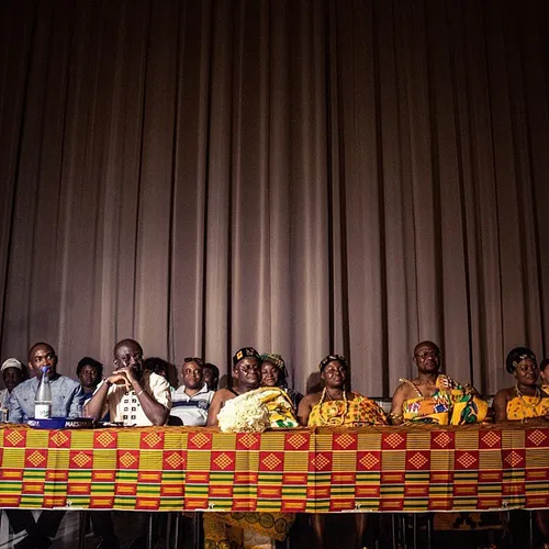 The Chiefs of Ghanaian families assembled in Ghent, Belgi