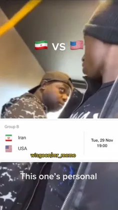 ایران vs آمریکا ، جام جهانی 😰