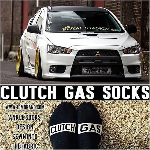 Clutch Gas Socks. @JDMbrand