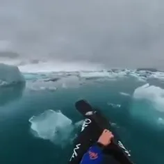 دریای یخ زده....