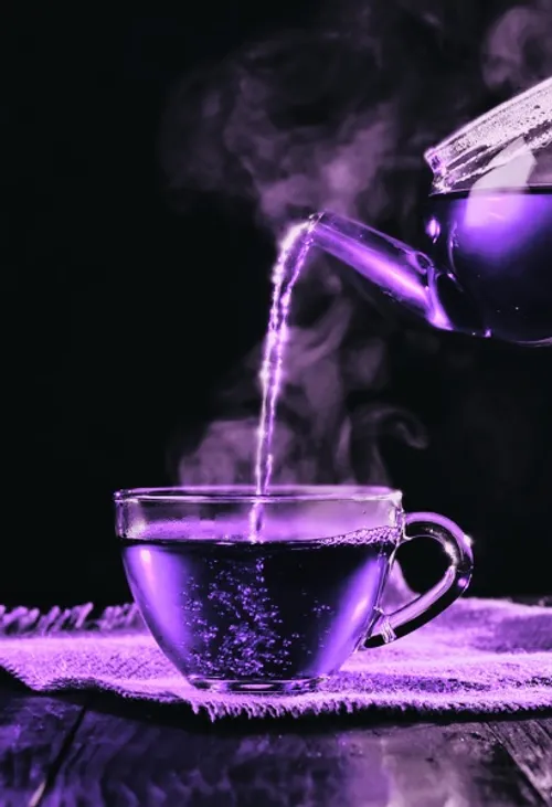 کافه گلاسه/عکس فنجان چای با طعم خیال