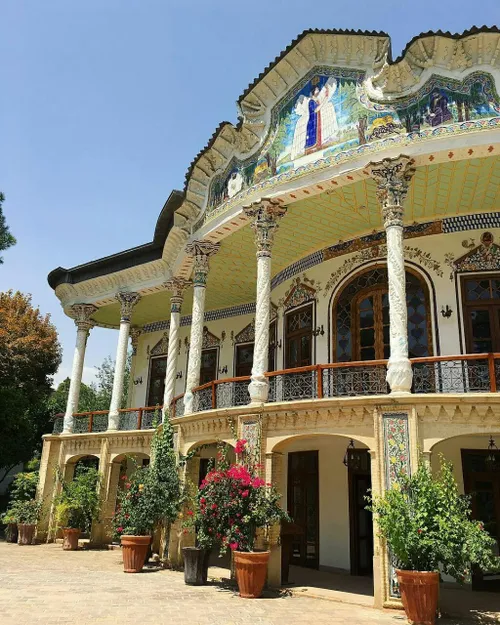 عمارت زیبای شاپوری در شیراز 😍