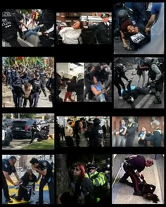 ▪️‏ضرب و شتم وحشیانه زنان توسط پلیس نایس فرانسه، فقط به خ