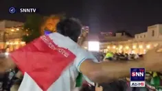 🎥 شعار جالب ایرانیان حاضر در قطر پیش از بازی ایران و آمریکا