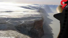 شکافی بزرگ در یخچال های گرینلند که دانشمندان را نگران کرد