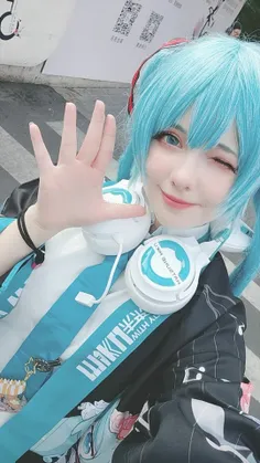 #cosplay #miku #کاسپلی #میکو #anime #otaku #wallpaper #an