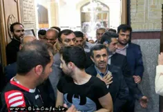 حضور احمدی نژاد در ختم مرحوم هادی نوروزی کاپیتان پرسپولیس