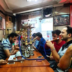 #dailytehran #Iran #Tehran #hubble-bubble #Hookah #youth 