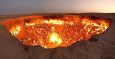 دروازه‌ی دوزخ، نام گودال بزرگی‌ست در ترکمنستان که آتش ناش