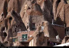 یکی از سه روستای صخره ای جهان ، روستای صخره ای کندوان میب