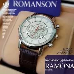 #ساعت_مچی #Romanson مدل ramona