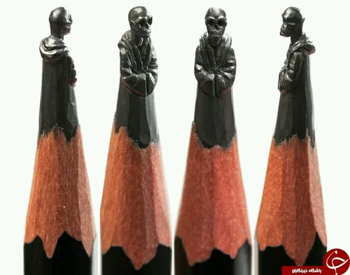 مجسمه سازی با نوک مداد