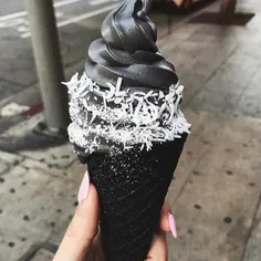 #ice_cream #black
