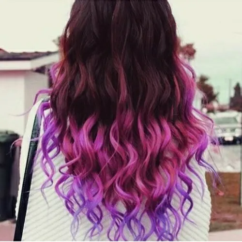 girl hair pink