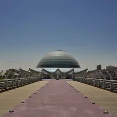 The #Planetarium aka Gonbad Mina (glass #dome). The 3D sk