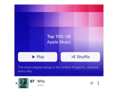 آهنگ [Who] جیمین شی با رتبه ی #97 دوباره به چارت تاپ 100 