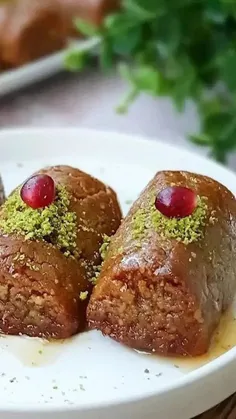 یک شیرینی شربتی خوشمزه