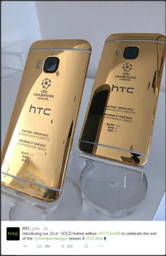 #HTC#OneM9#gold