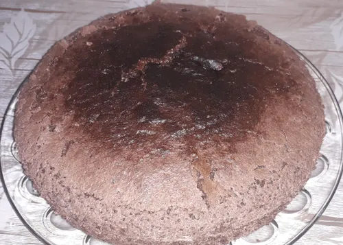 کیک شکلاتی خودم پز 😇 روز مادر مبارک