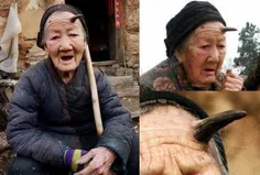زن 102 ساله فکر کنم چینی بقیشم که میبینی.