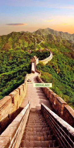 نمایی فوق العاده از#دیوار_چین