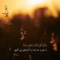 🌹🌹🌹سوره انبیاء آیه ۳۵🌹🌹🌹