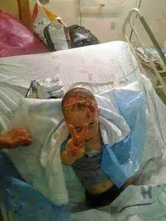 کودک مقاوم فلسطینی.