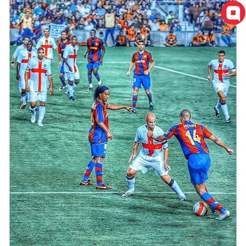 هانری رونالدینیو آدریانو دکو فوتبال ورزشی