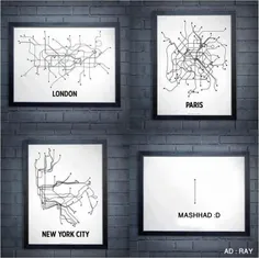 اینم مقایسه مترو شهر های مختلف!!!