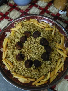 کلم پلو شیرازی دستپخت خودم🎀